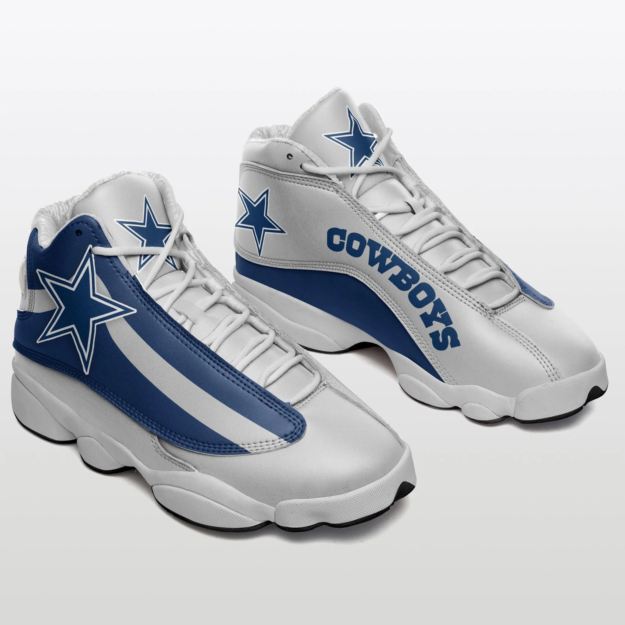 Dallas Cowboys NFL AJ13 Sneakers Shoes For Men And Women 136