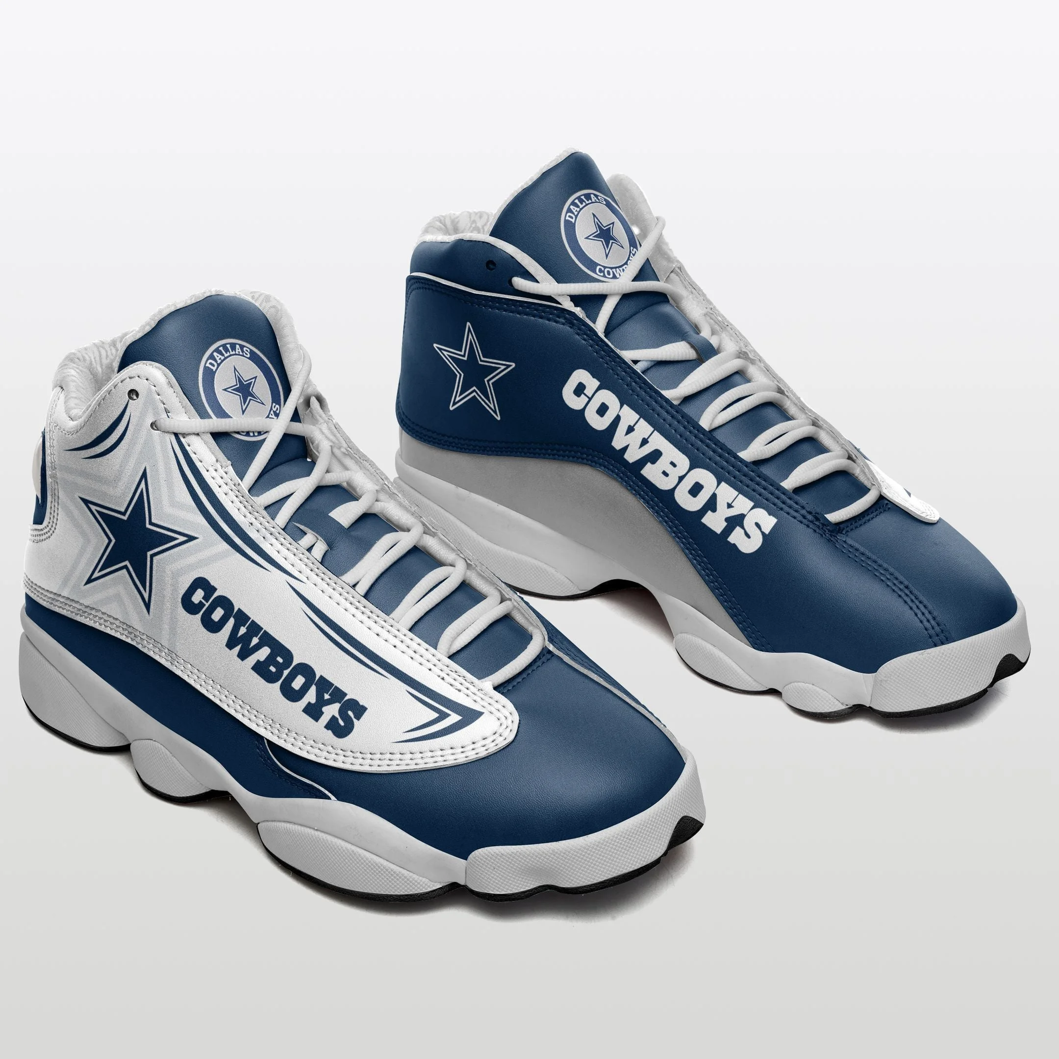 Dallas Cowboys NFL AJ13 Sneakers Shoes For Men And Women 119