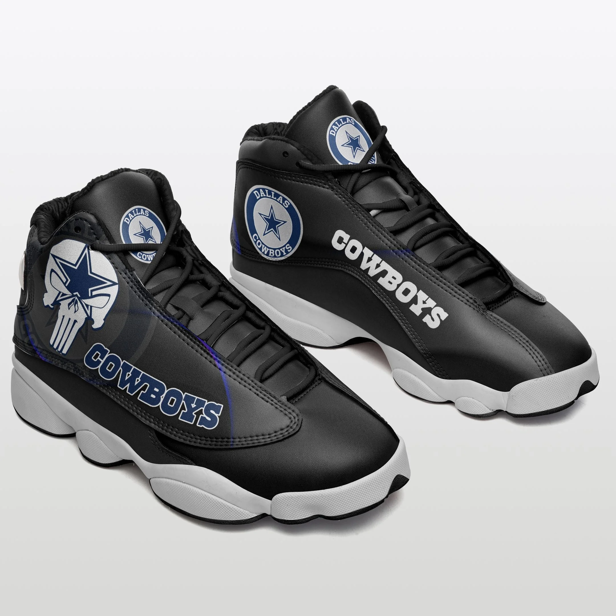 Dallas Cowboys NFL AJ13 Sneakers Shoes For Men And Women 5