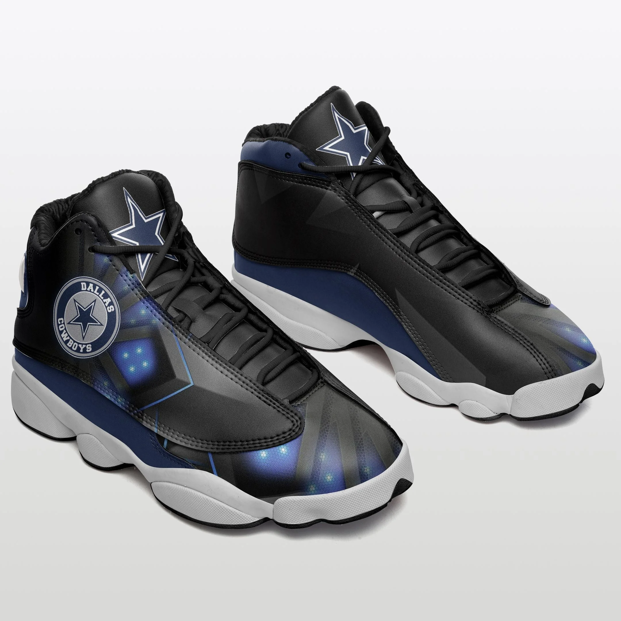 Dallas Cowboys NFL AJ13 Sneakers Shoes For Men And Women 20