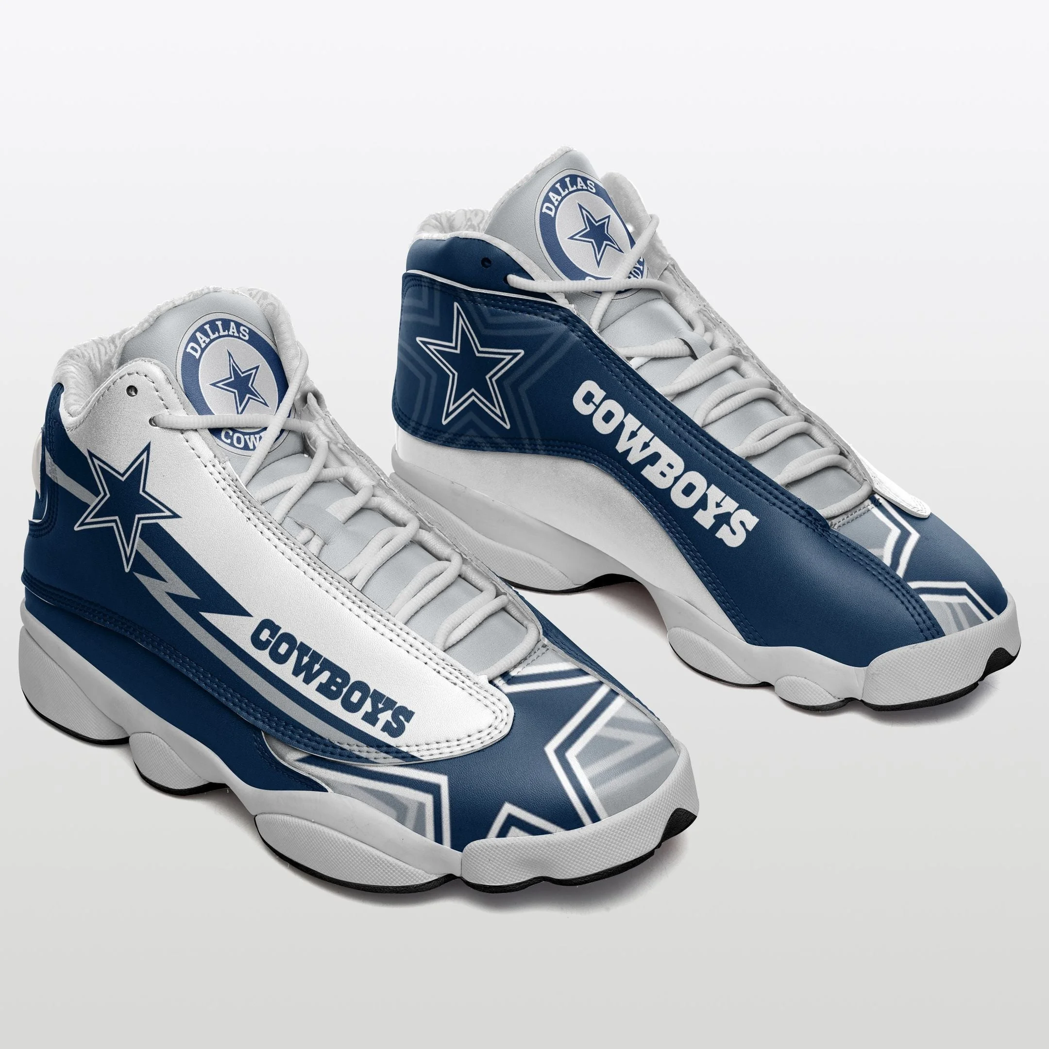 Dallas Cowboys NFL AJ13 Sneakers Shoes For Men And Women 93