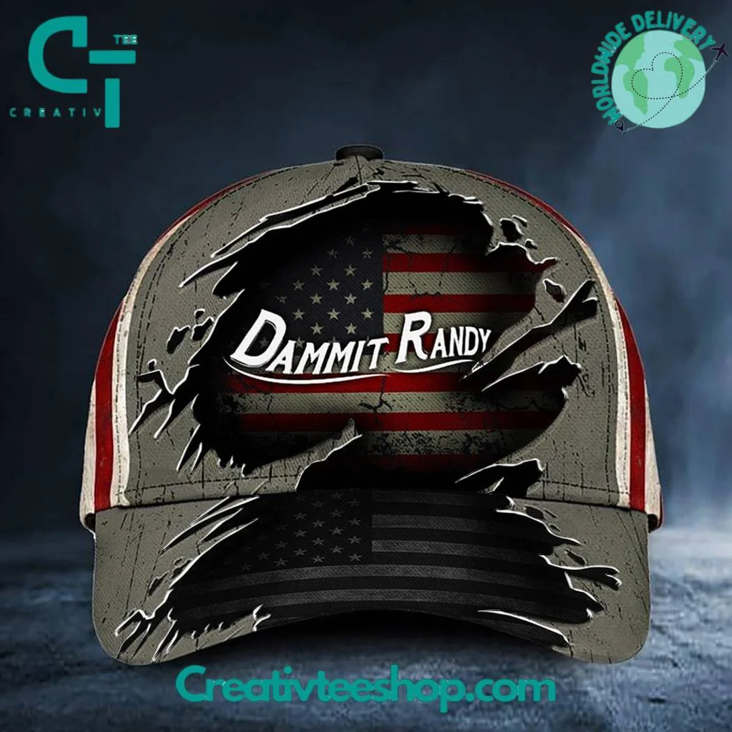 Dammit Randy Vintage American Flag Hat