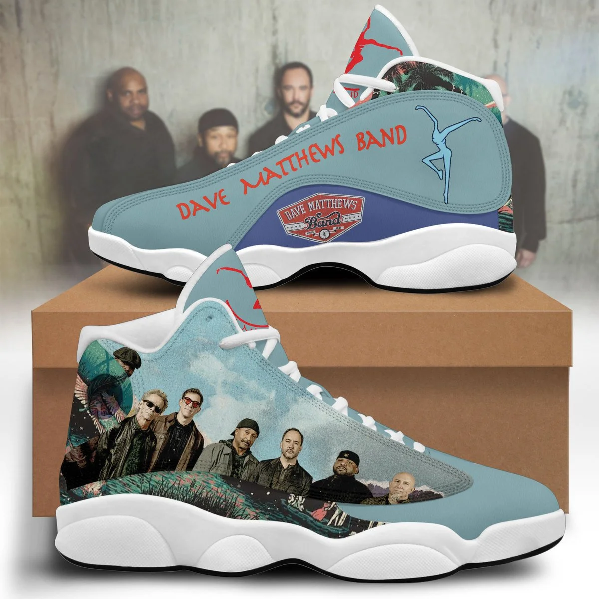 Dave Matthews Band AJ13 Sneakers Shoes For Men And Women