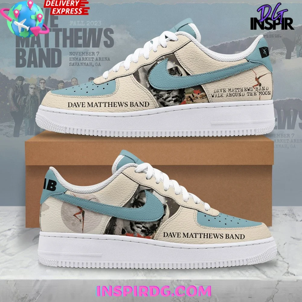 Dave Matthews Band Collab Limited Edition Air Force 1