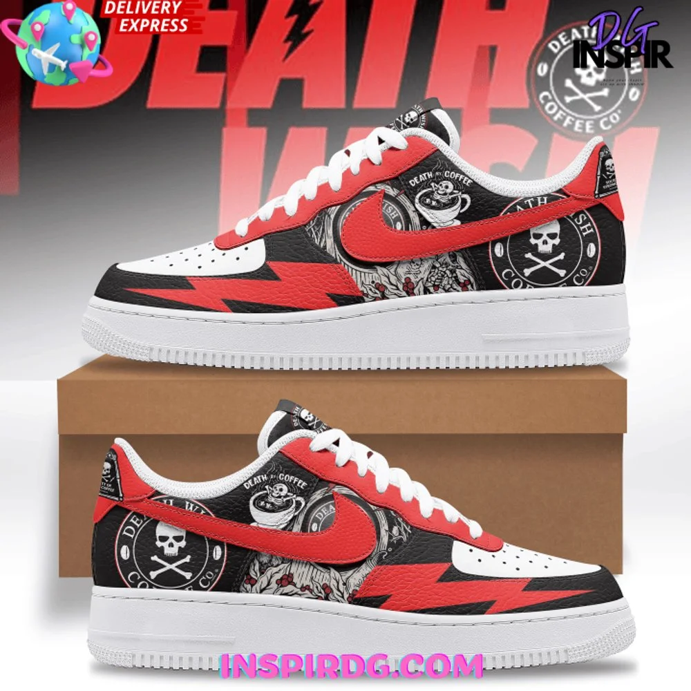 Death Wish Coffee Limited Edition Air Force 1