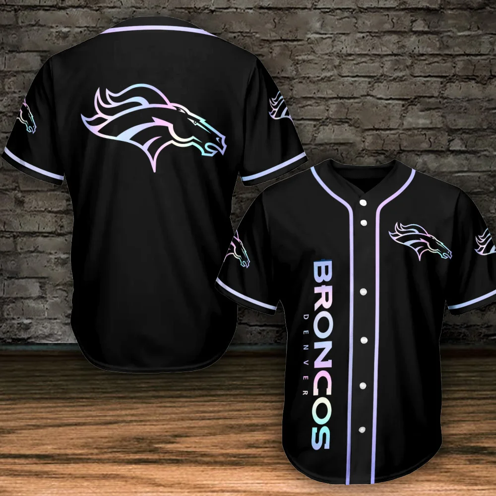 Denver Broncos Baseball Jersey 642