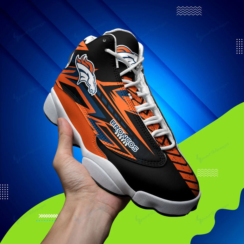 Denver Broncos NFL AJ13 Sneakers Shoes For Men And Women 21