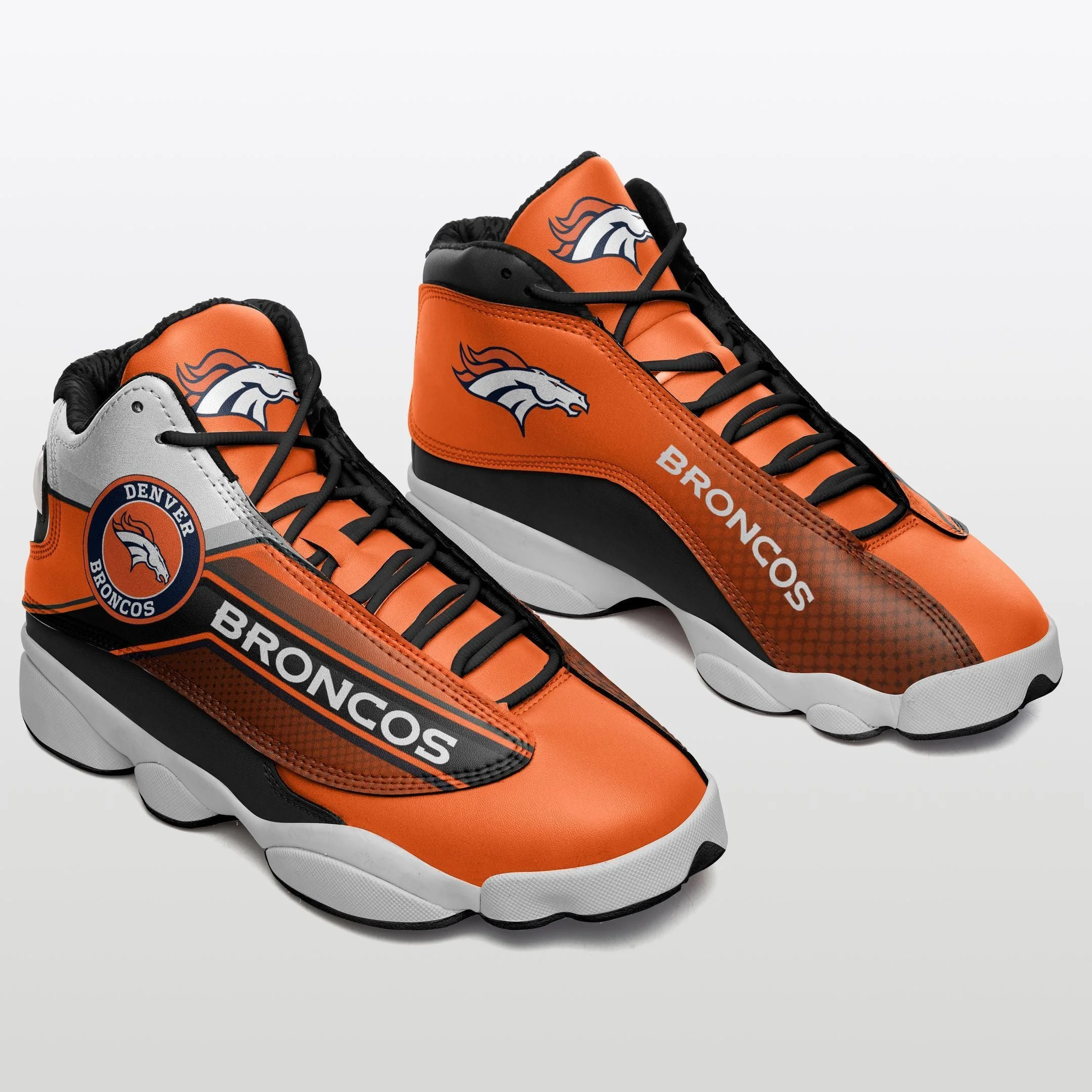 Denver Broncos NFL AJ13 Sneakers Shoes For Men And Women 8