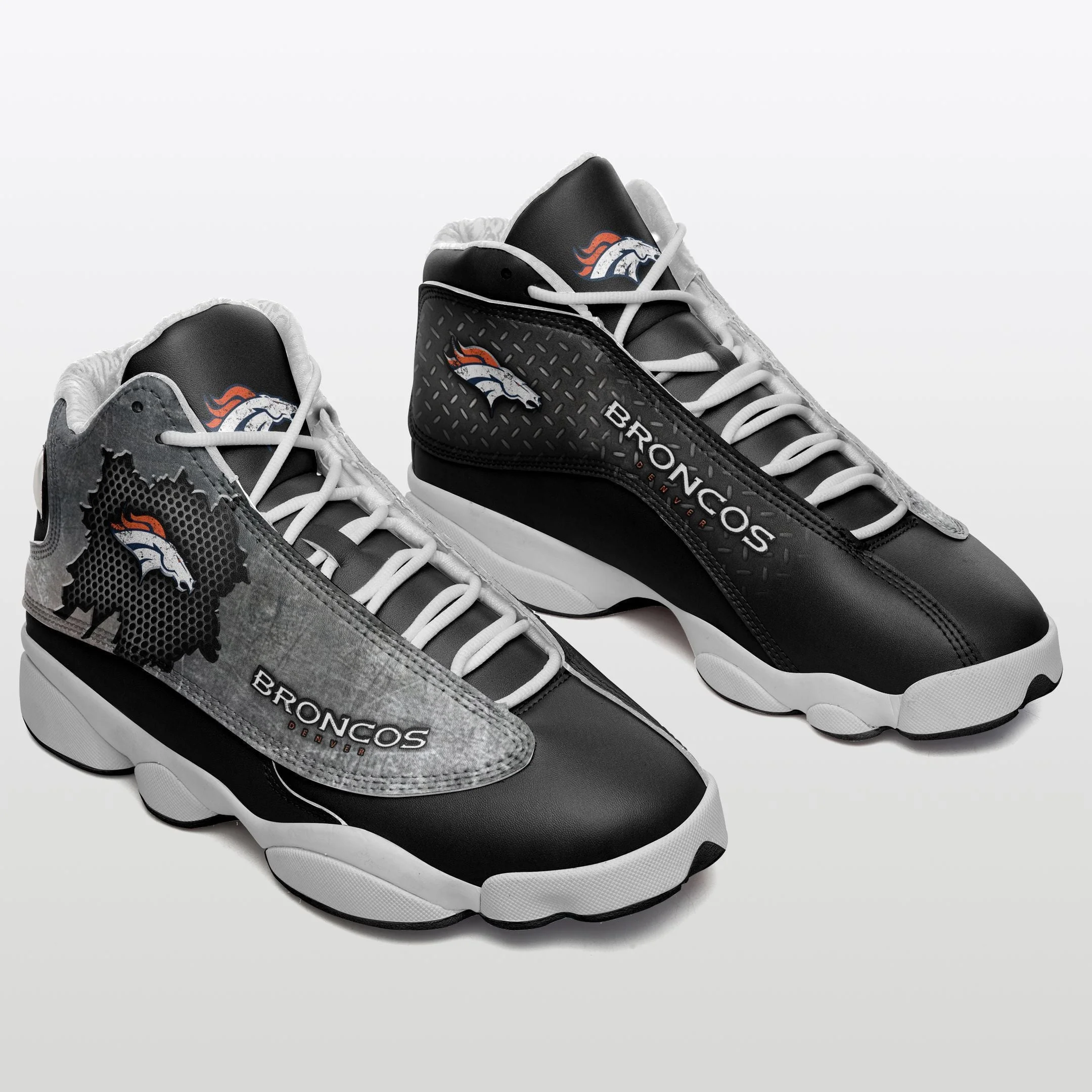 Denver Broncos NFL AJ13 Sneakers Shoes For Men And Women 13