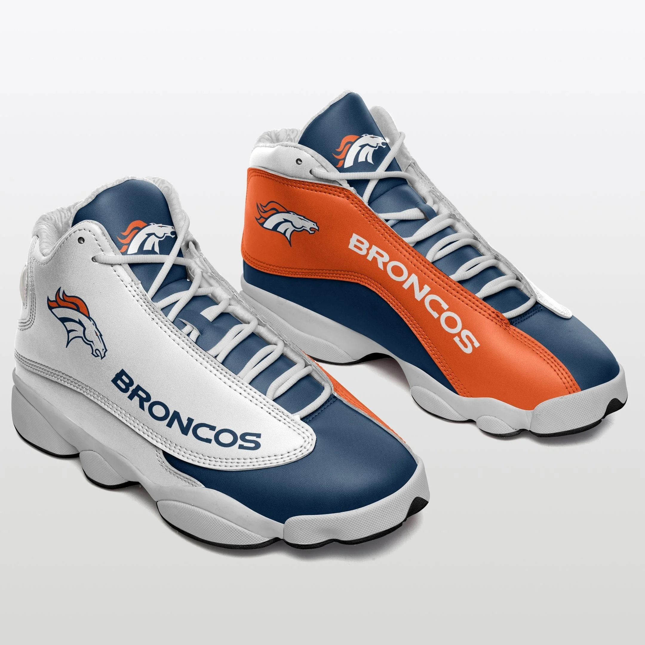 Denver Broncos NFL AJ13 Sneakers Shoes For Men And Women 24