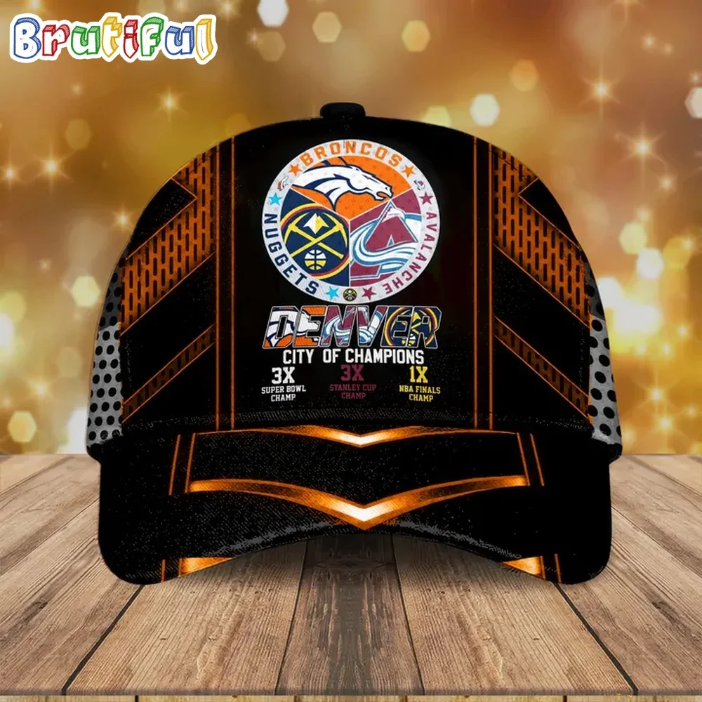 Denver Sport City Of Champions Baseball Cap