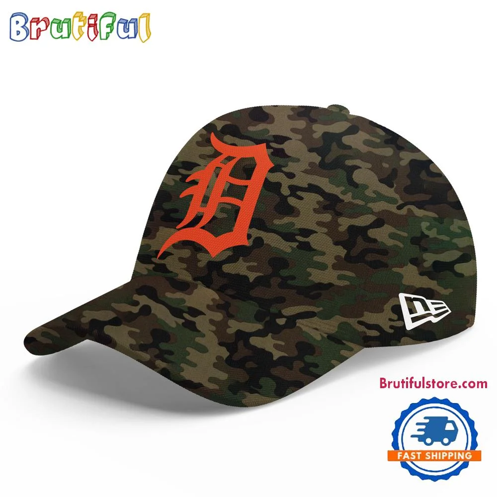 Detroit Lions Army Salute To Service Special Edition 2024 Cap