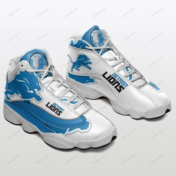 Detroit Lions NFL AJ13 Sneakers Shoes For Men And Women 10