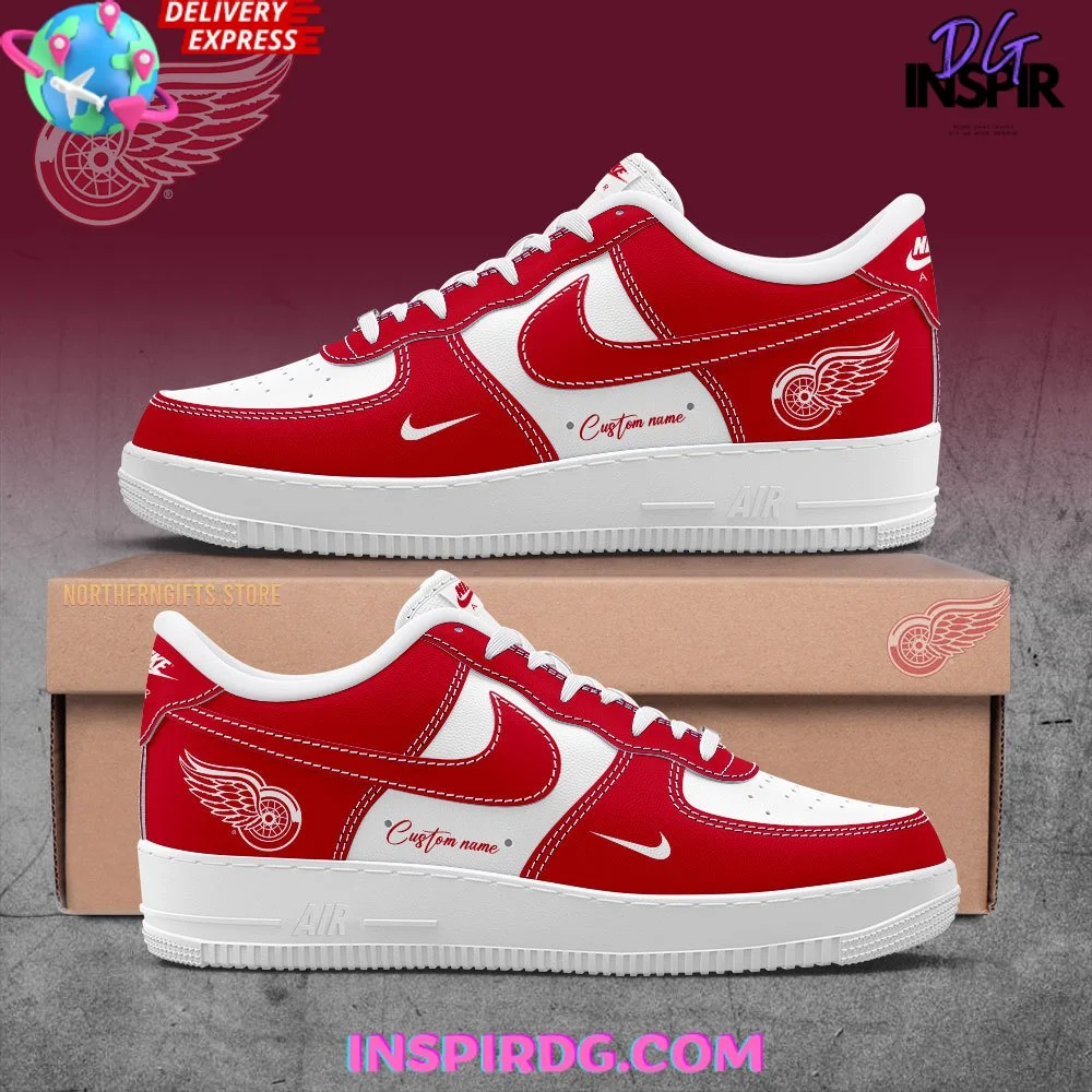 Detroit Red Wings Custom Air Force 1