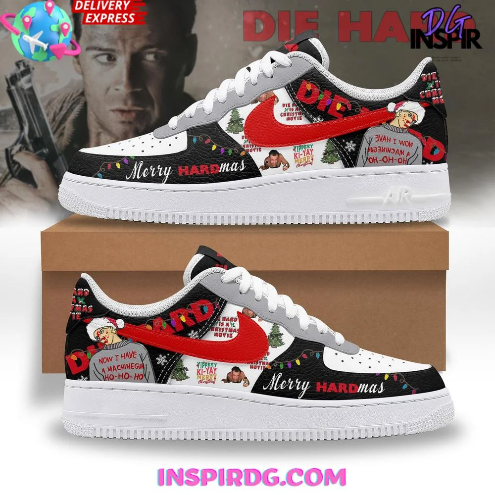 Die Hard Merry Christmas Limited Edition Air Force 1