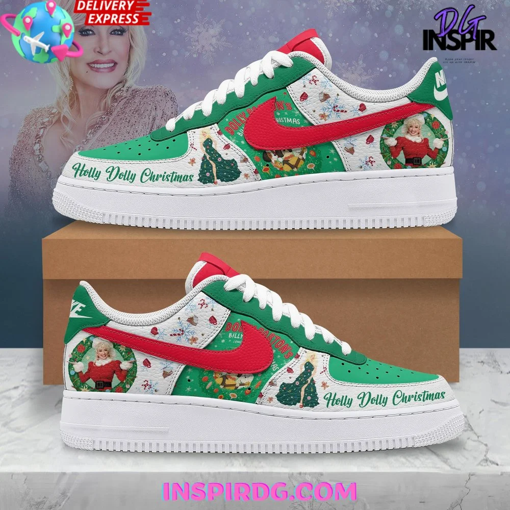 Dolly Parton Holly Dolly Christmas Limited Edition Air Force 1