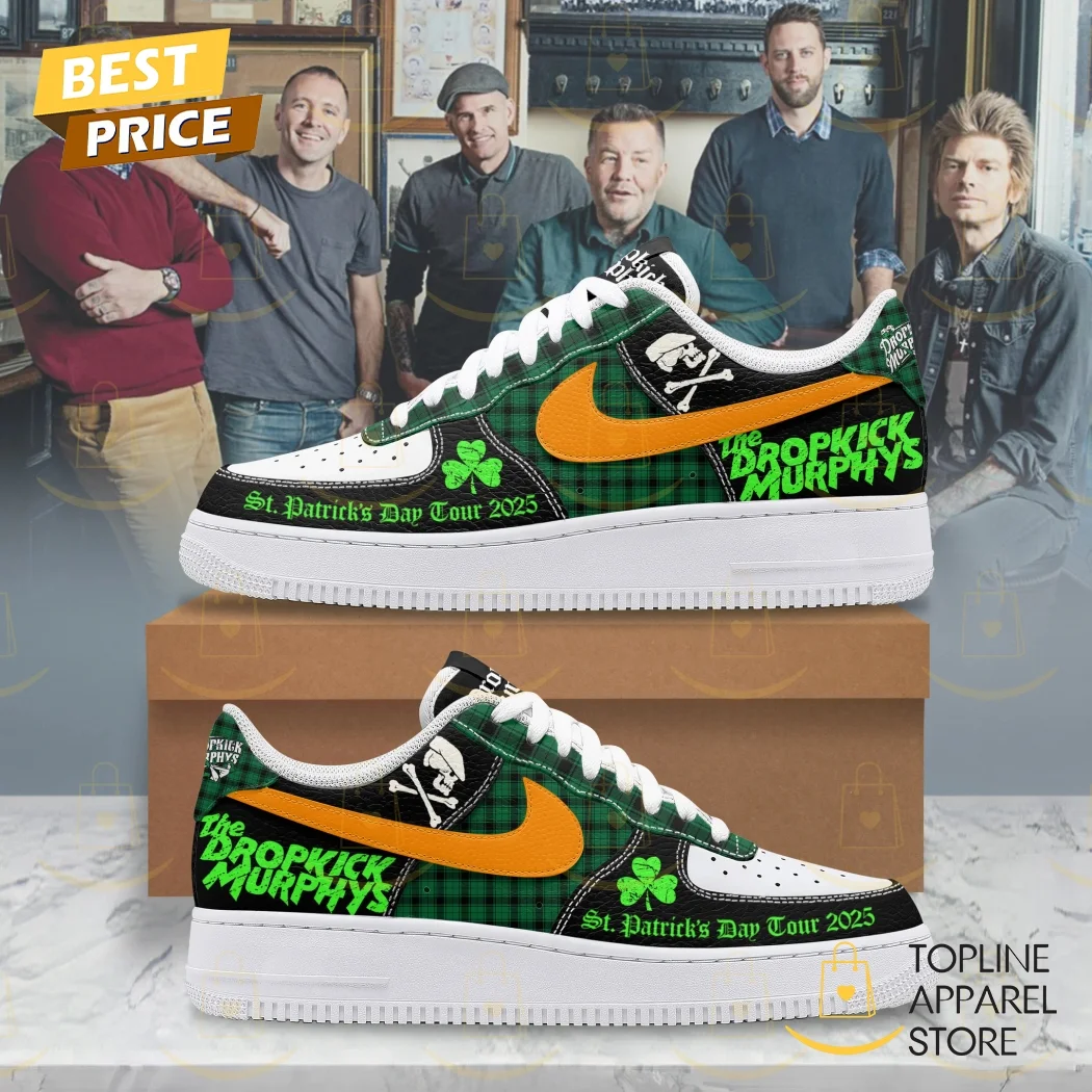 Dropkick Murphys St Patricks Day Tour 2025 Air Force 1