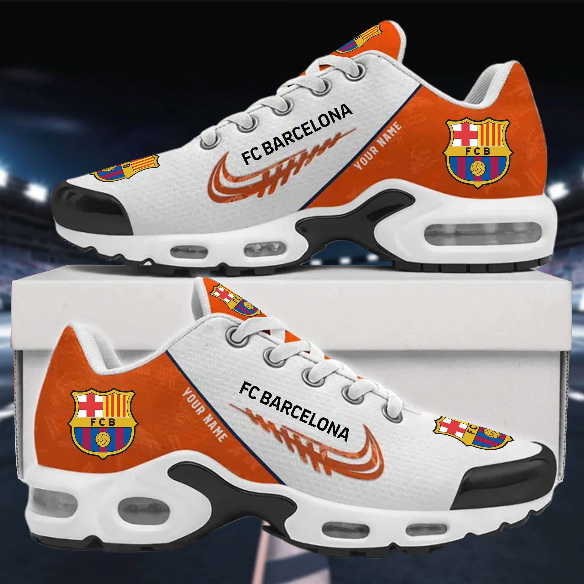 FC Barcelona Air Max Plus Shoes Sneakers For Men And Women