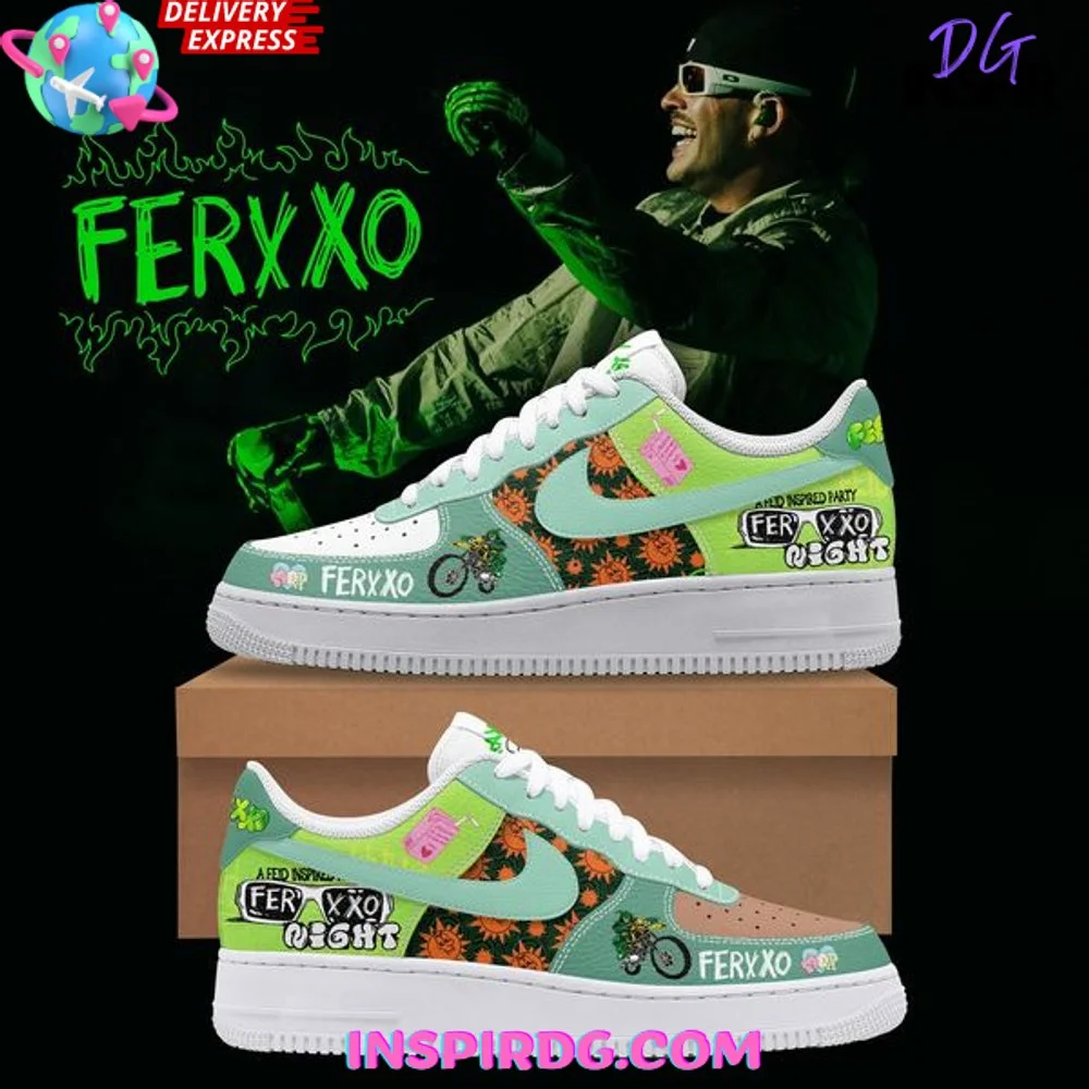 Ferxxo Night Limited Edition Air Force 1 Sneakers