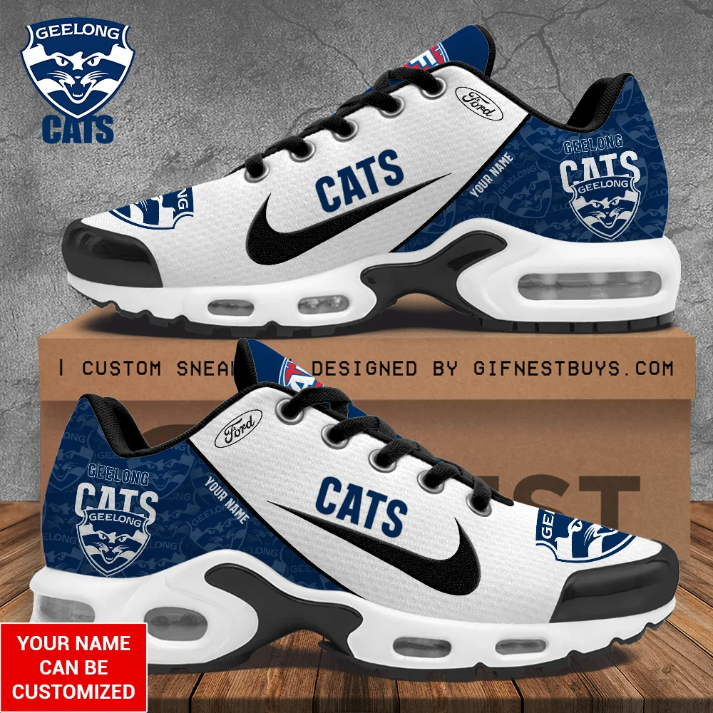Geelong Football Club Air Max Plus Shoes Sneakers For Men And Women