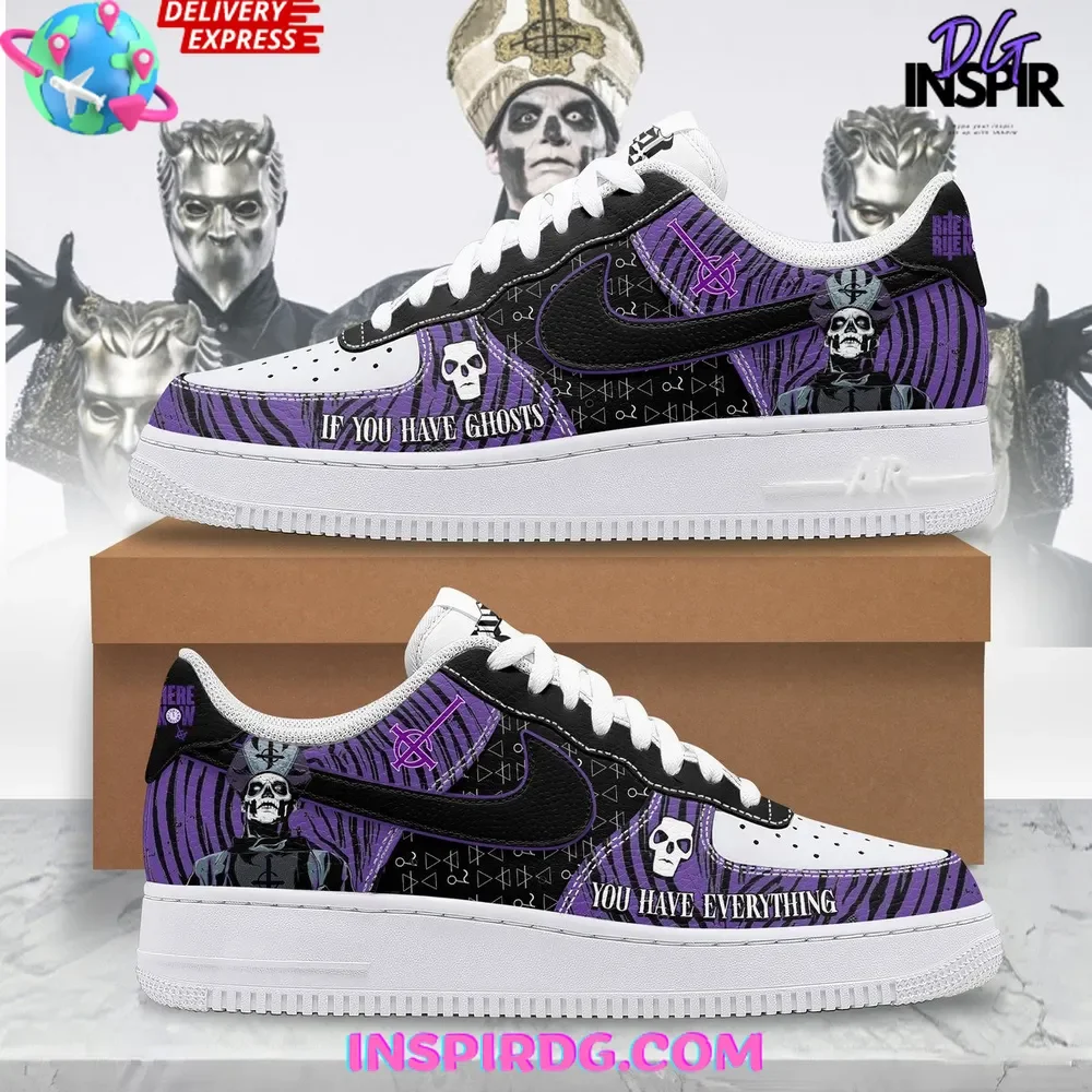 Ghost Rite Here Rite Now Special Air Force 1 Sneakers