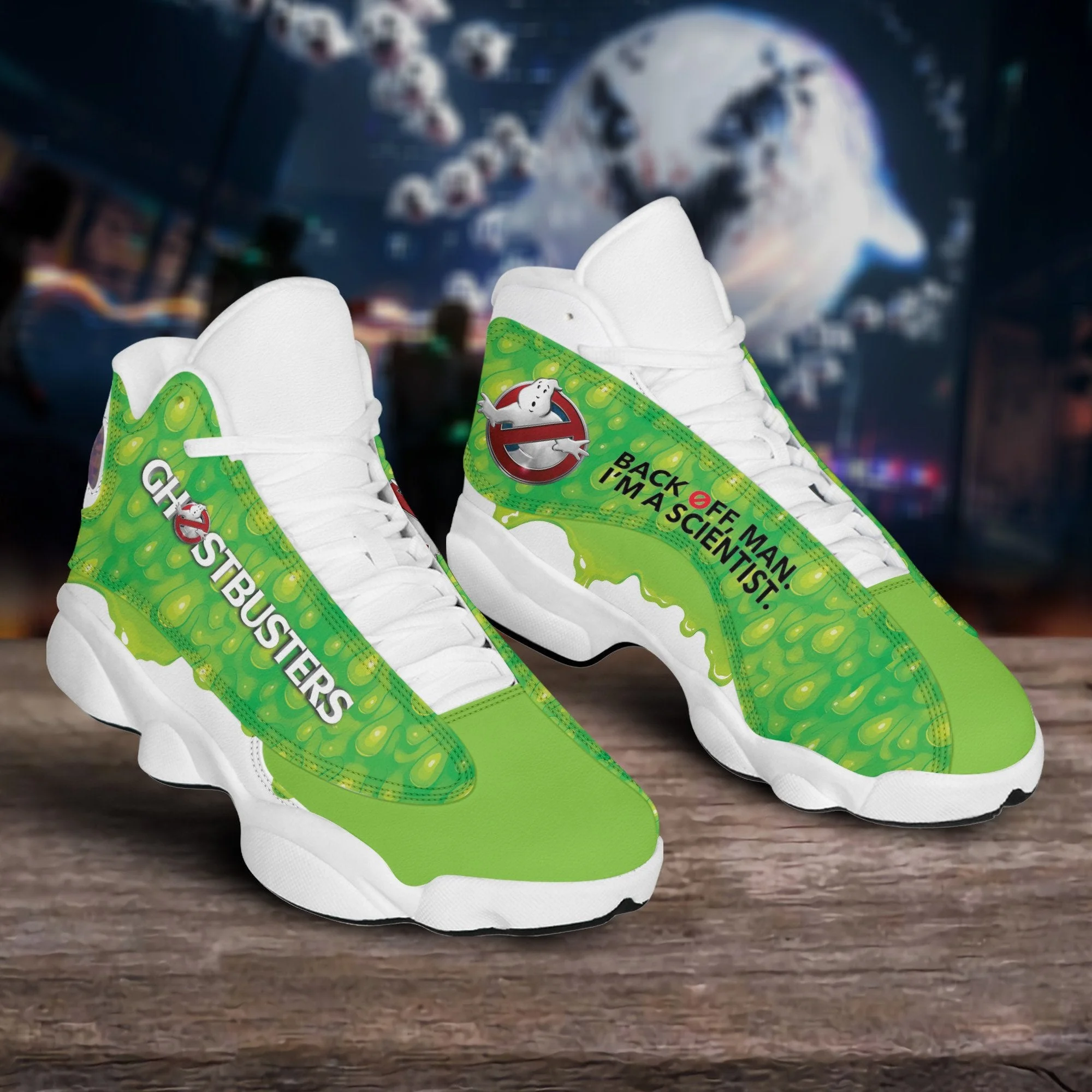 Ghostbusters AJ13 Sneakers Shoes For Men And Women