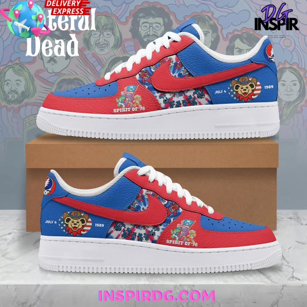 Grateful Dead July 4 Limited Edition Air Force 1