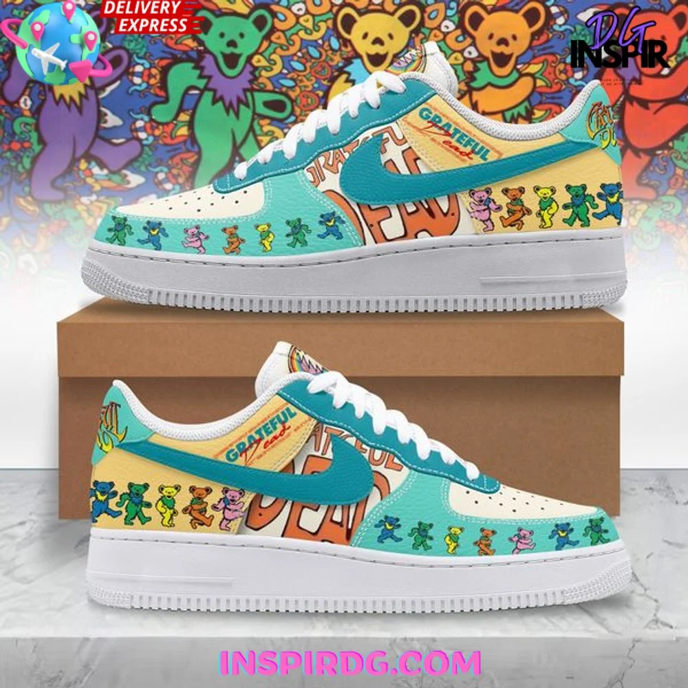 Grateful Dead Limited Edition Air Force 1 Sneaker