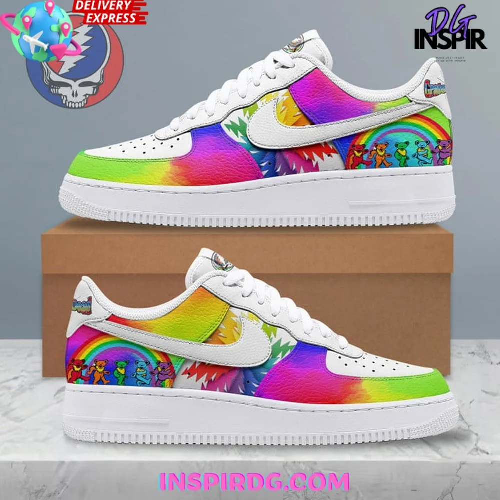 Grateful Dead Rainbow Limited Edition Air Force 1