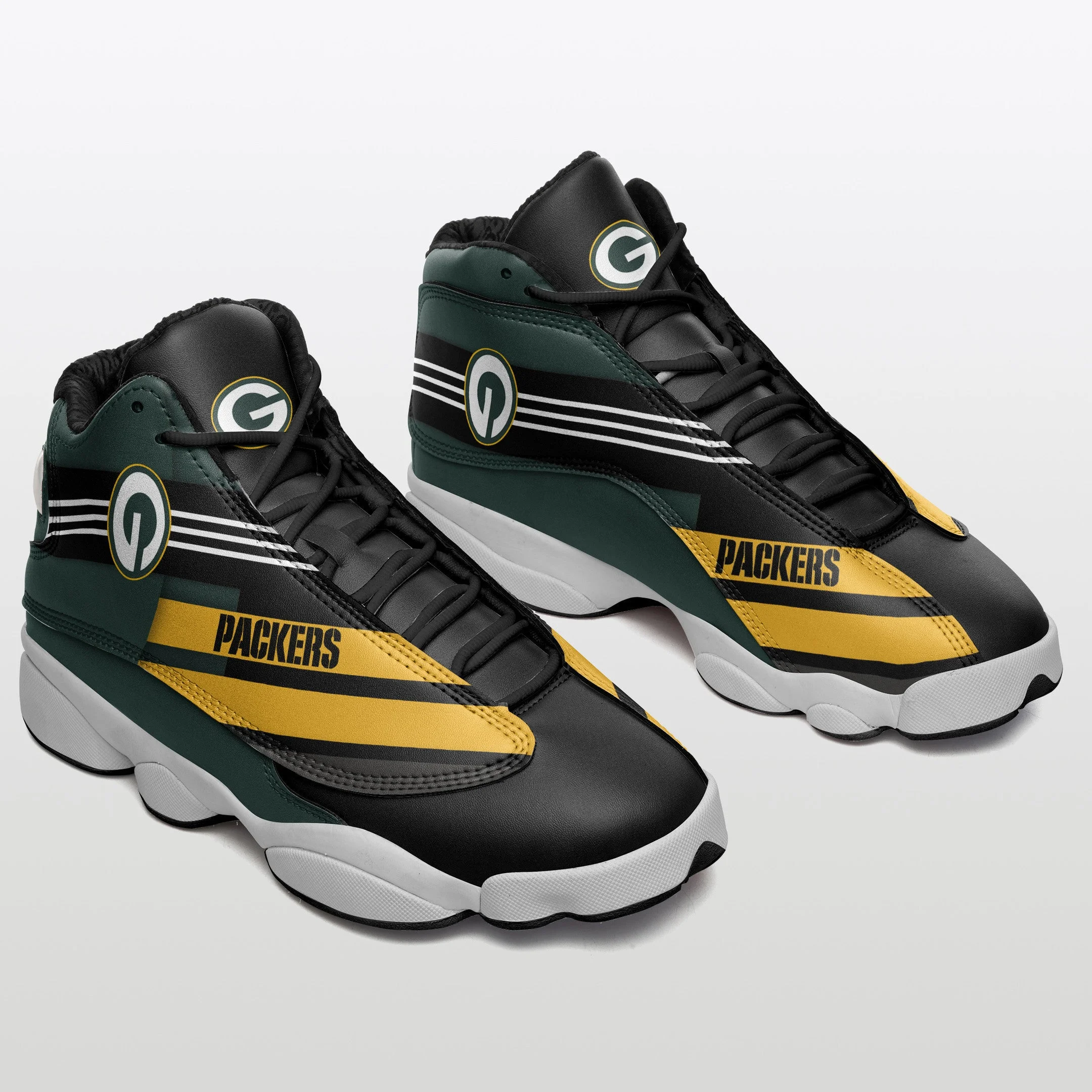 Green Bay Packers NFL AJ13 Sneakers Shoes For Men And Women 45