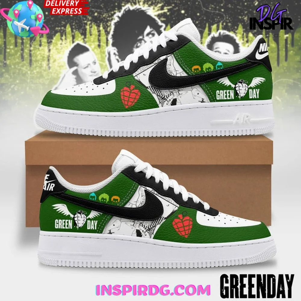 Green Day The Saviors Tour Air Force 1 Sneaker
