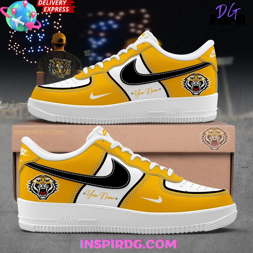 Hamilton Tiger-Cats Custom Air Force 1