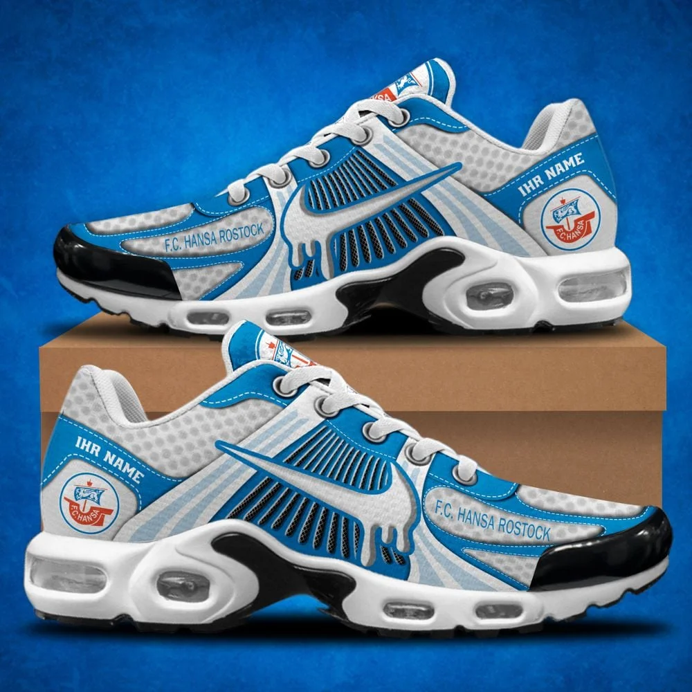 Hansa Rostock Air Max Plus Shoes Sneakers For Men And Women