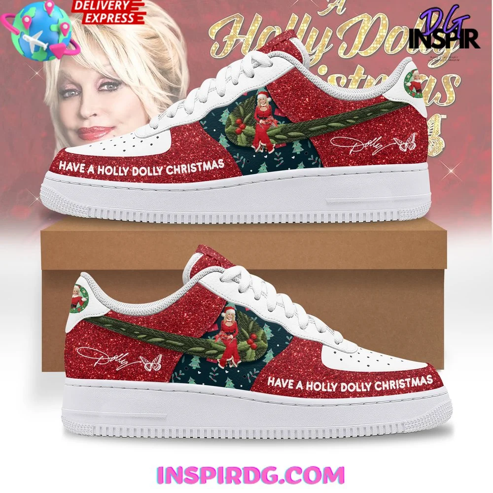 Have A Holly Dolly Christmas 2024 Air Force 1