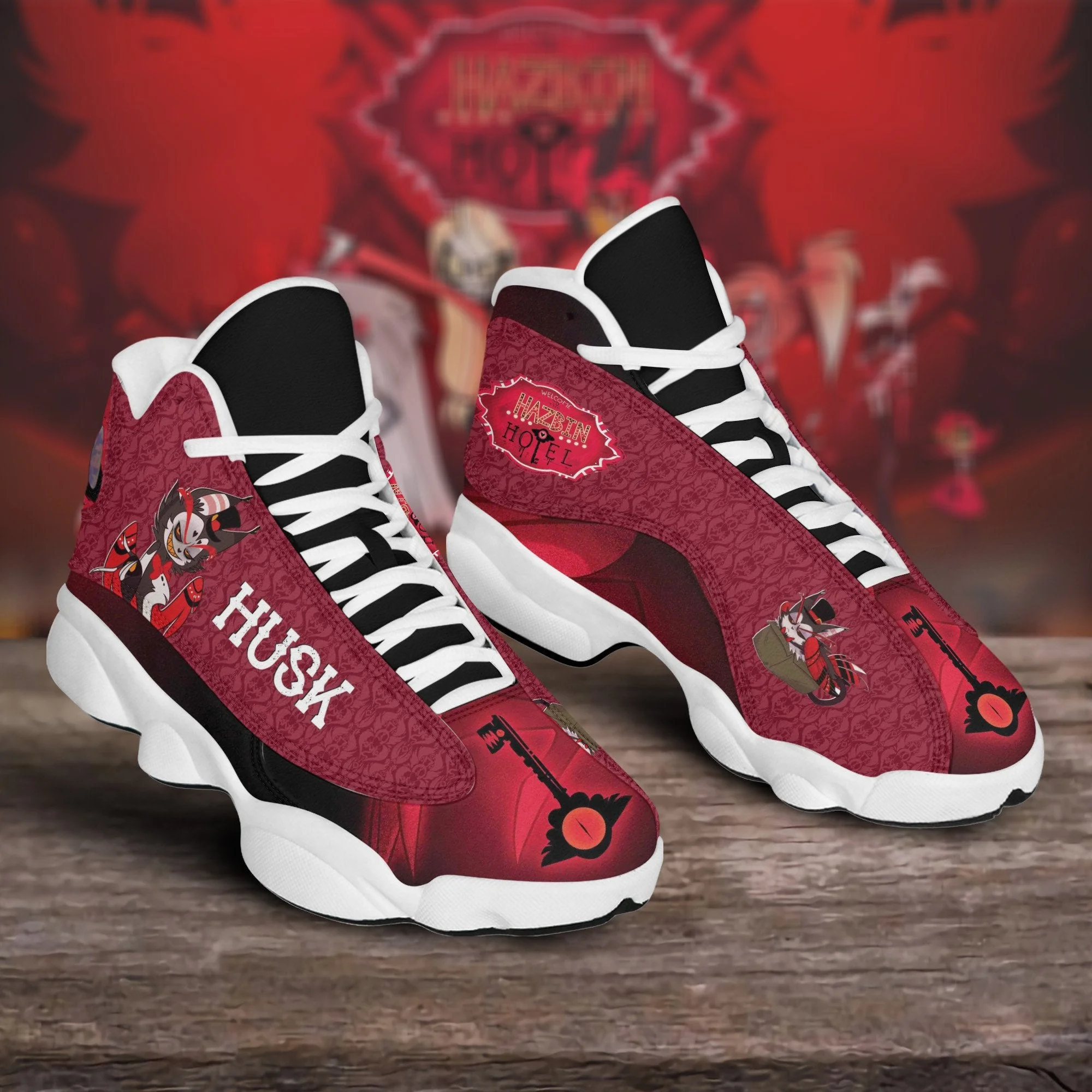 Hazbin Hotel AJ13 Sneakers Shoes For Men And Women 3