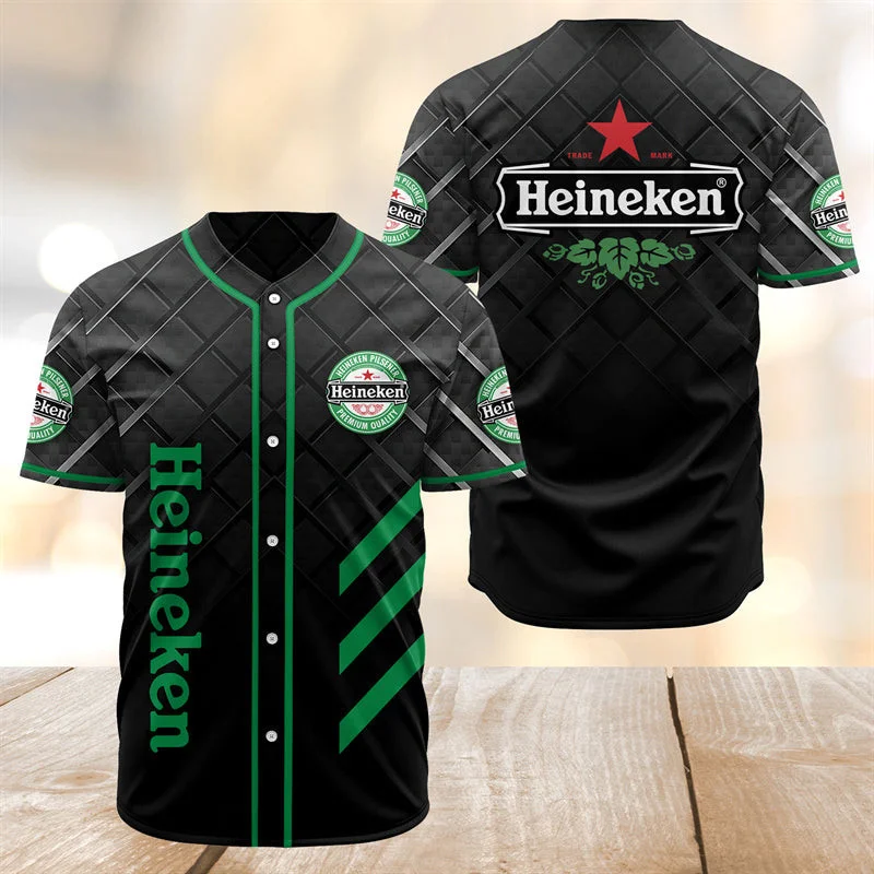 Heineken Baseball Jersey Style8755