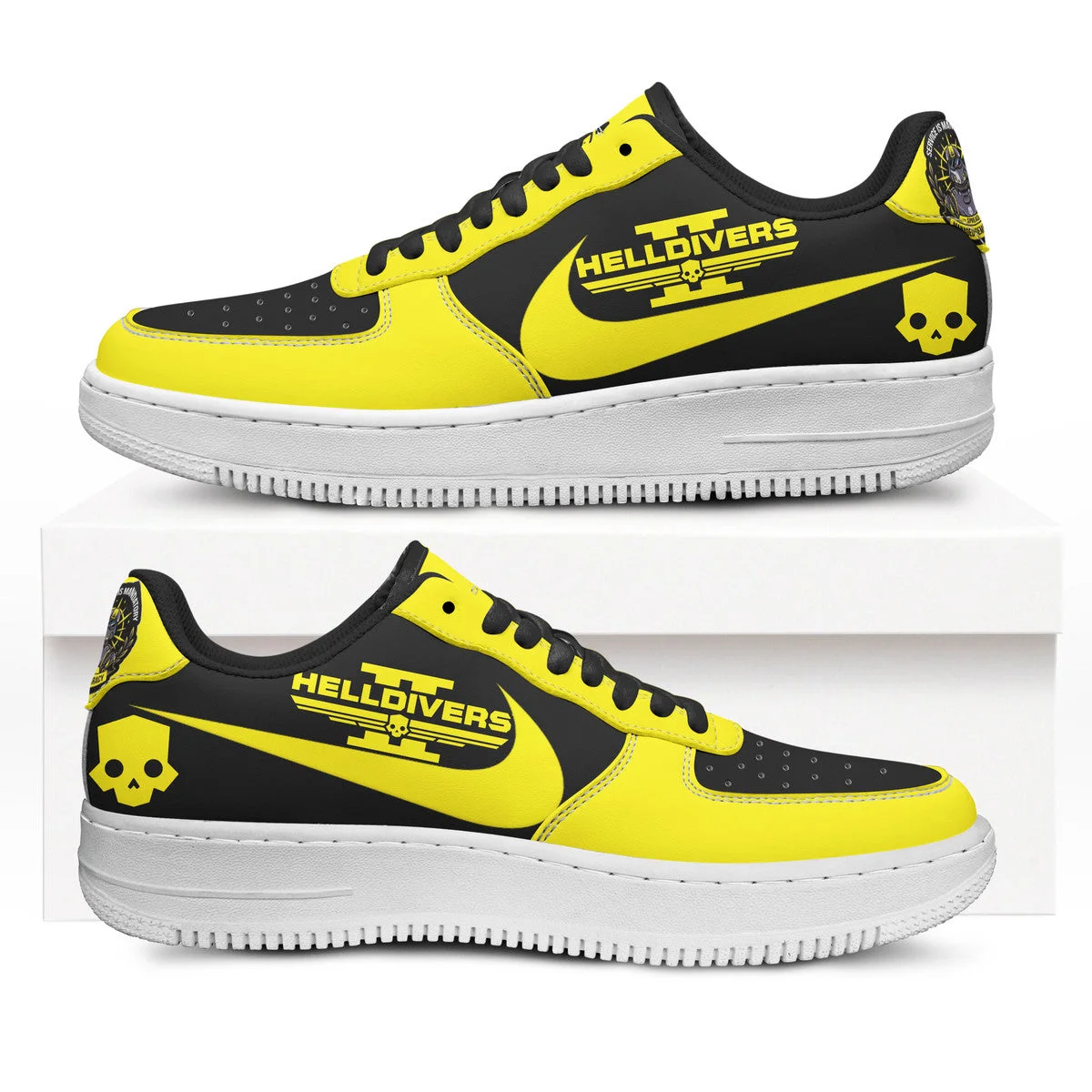 Helldivers Air Low-Top Sneakers Shoes For Men And Women