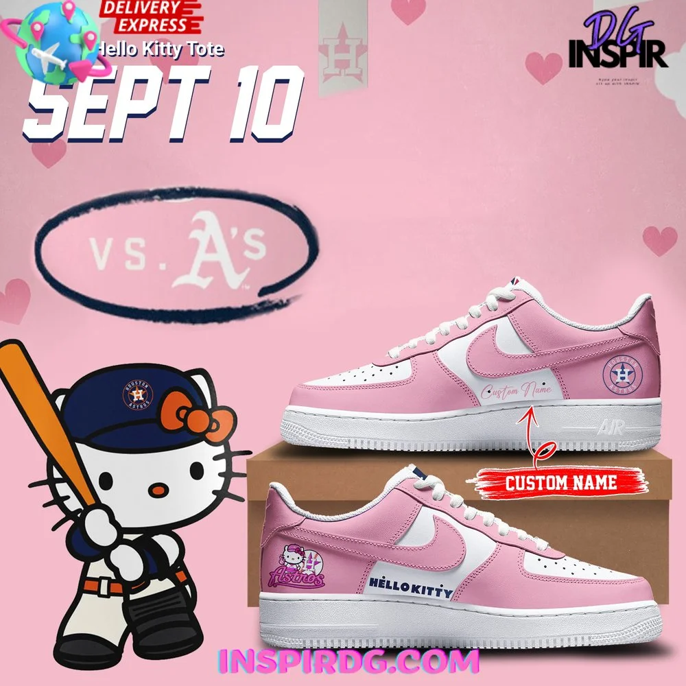 Houston Astros x Hello Kitty Air Force 1