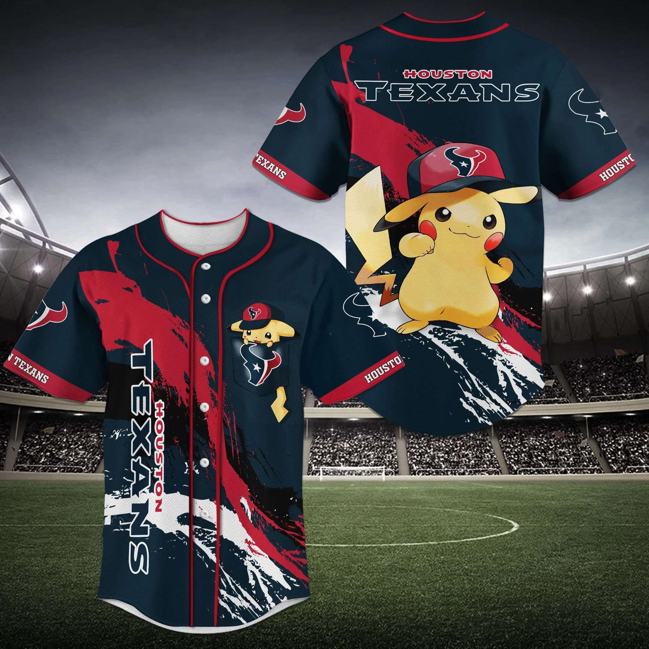 Houston Texans Baseball Jersey 672