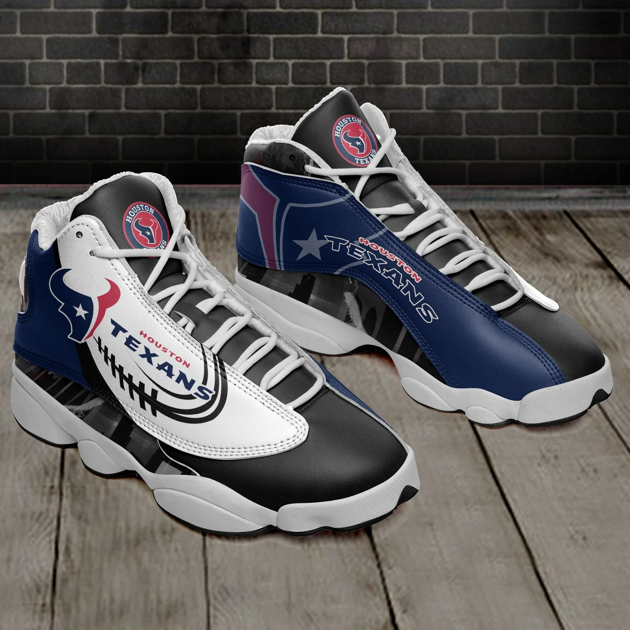 Houston Texans NFL AJ13 Sneakers Shoes For Men And Women 21