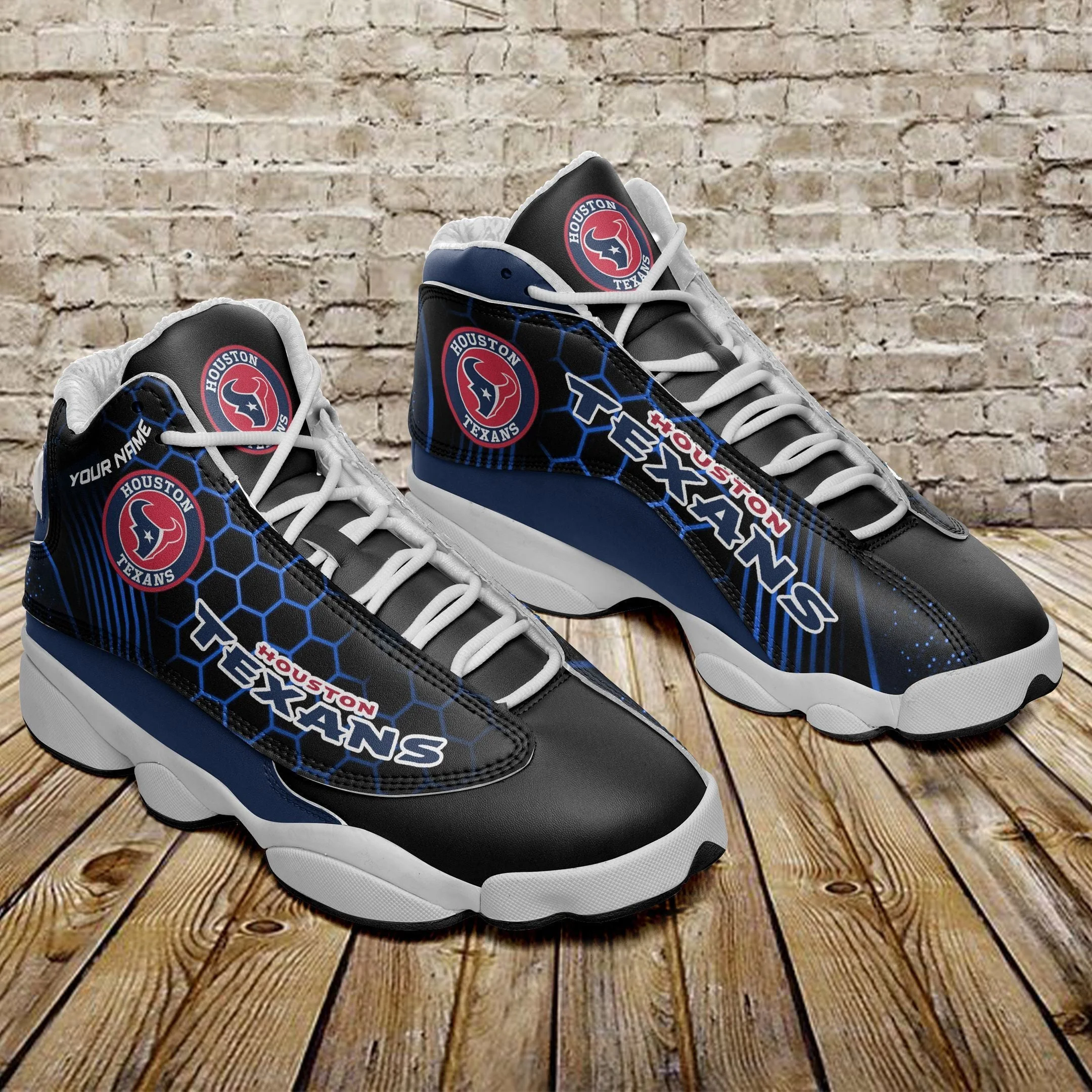 Houston Texans NFL AJ13 Sneakers Shoes For Men And Women 24