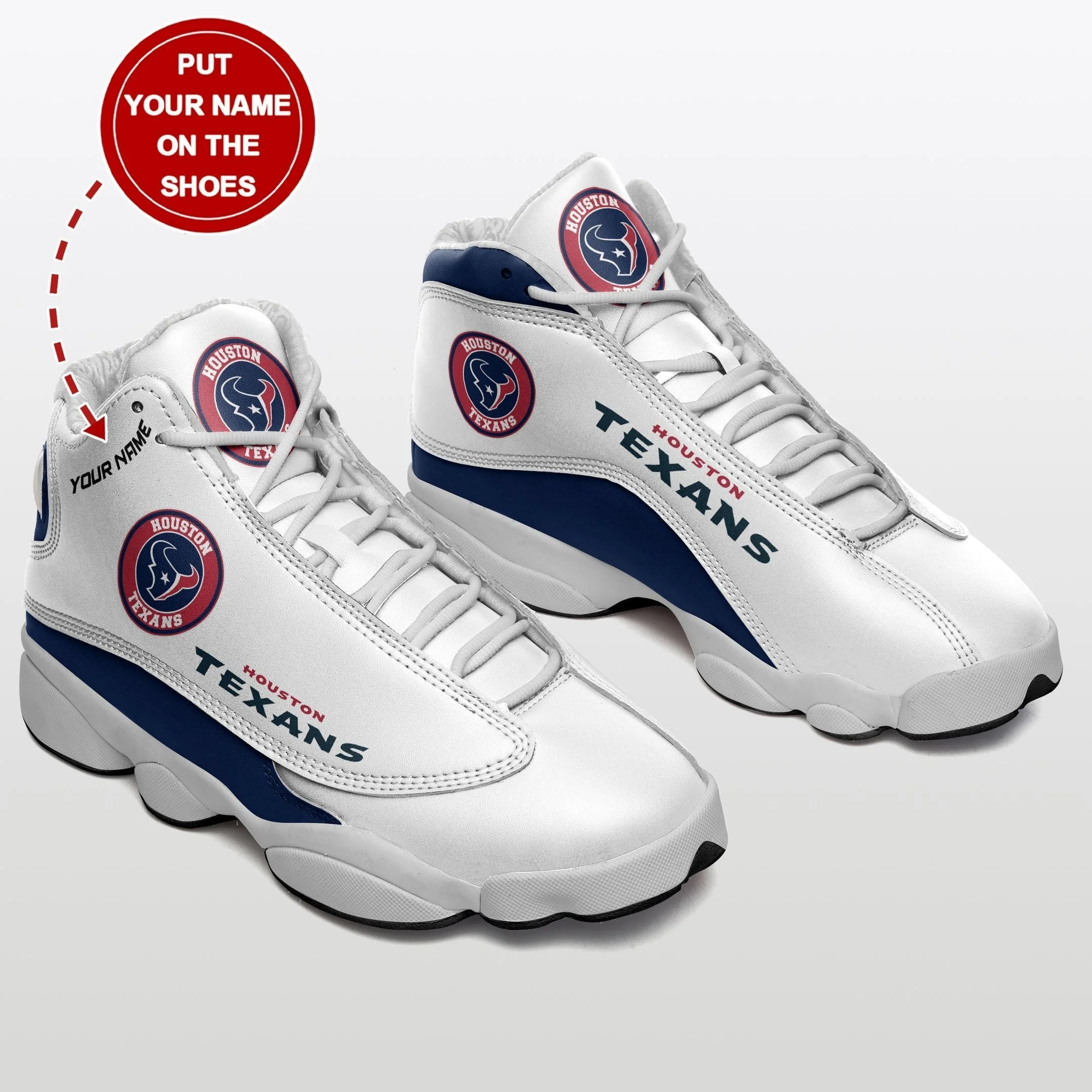 Houston Texans NFL AJ13 Sneakers Shoes For Men And Women 20