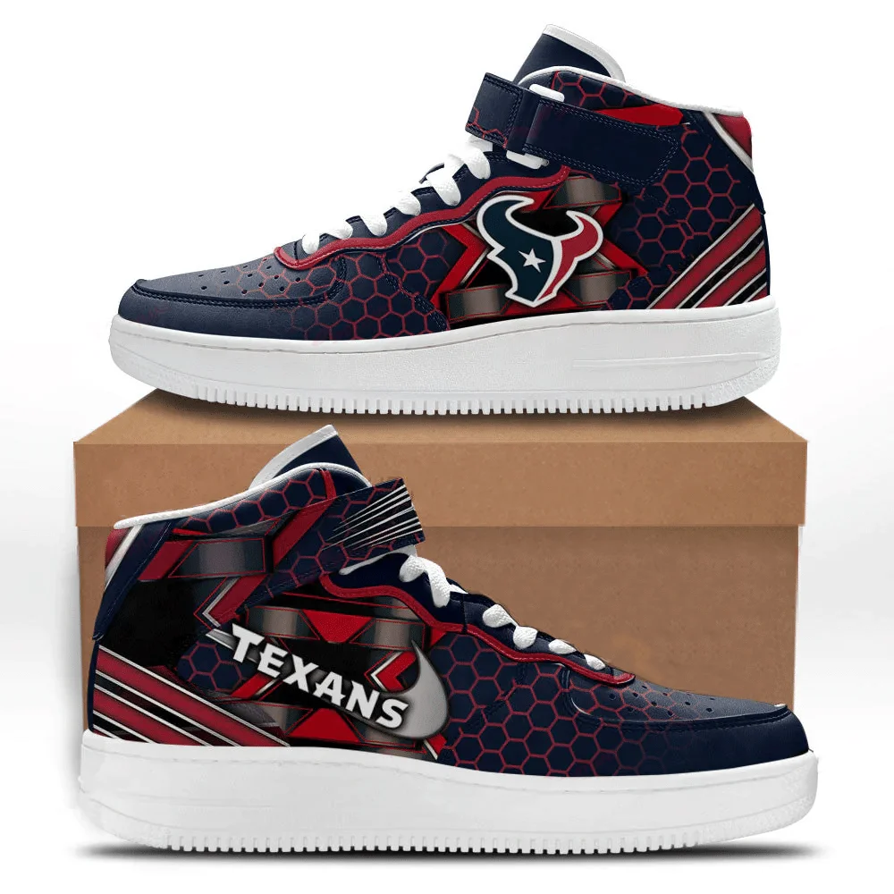Houston Texans NFL Air Low-Top Sneakers Shoes For Men And Women