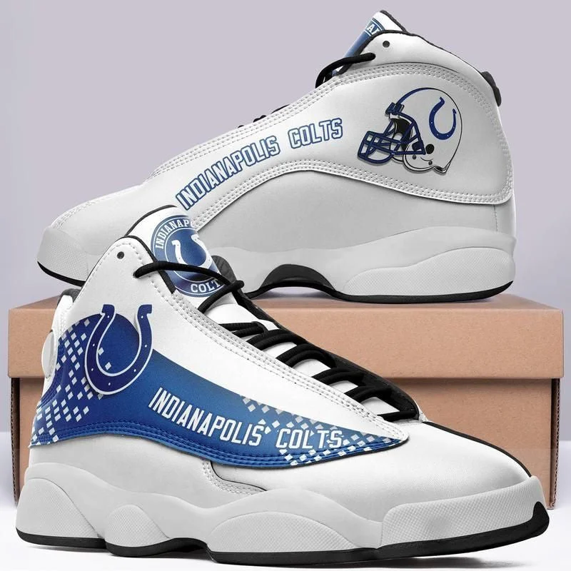 Indianapolis Colts NFL AJ13 Sneakers Shoes For Men And Women