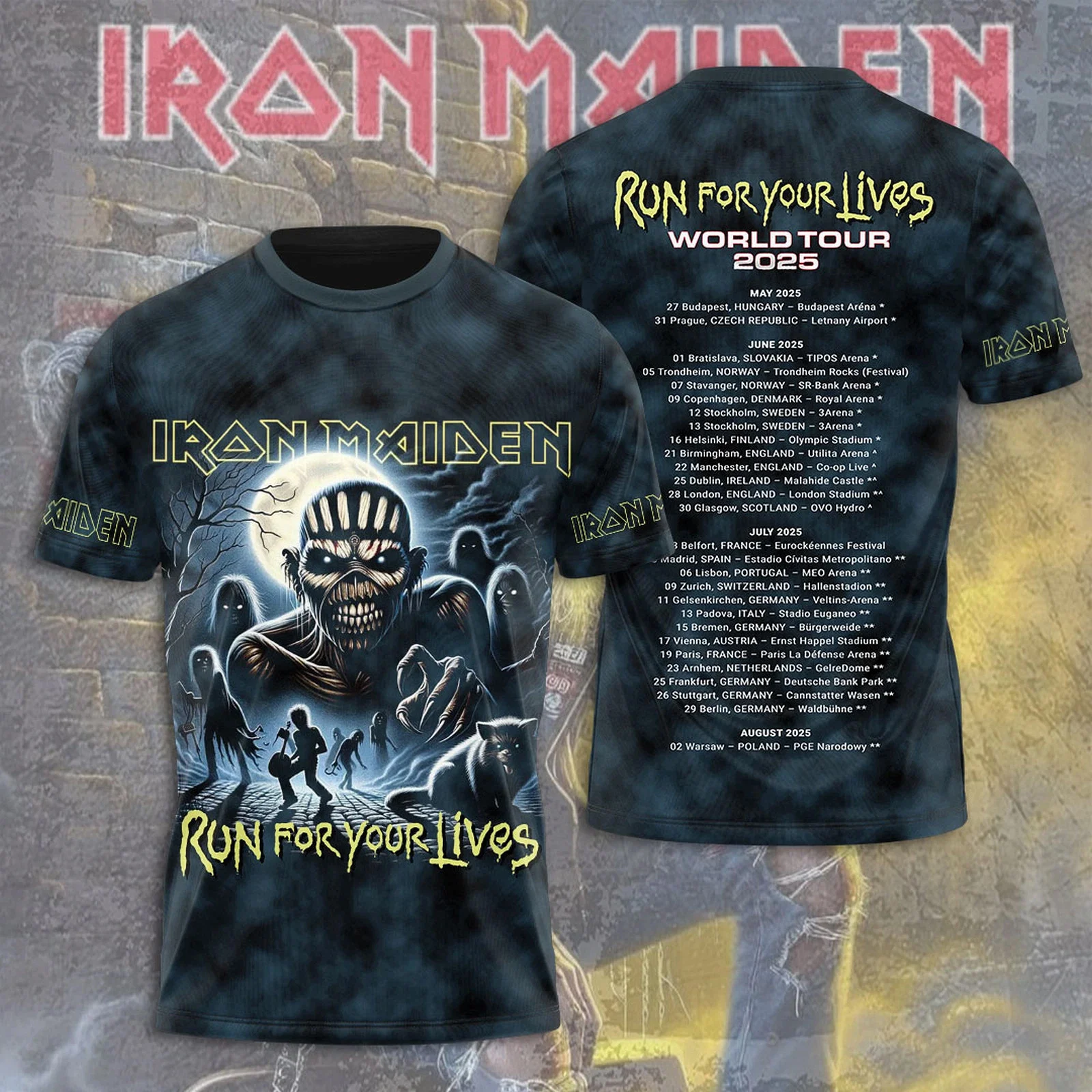 Iron Maiden Inspired Run For Your Lives World Tour 2025 10
