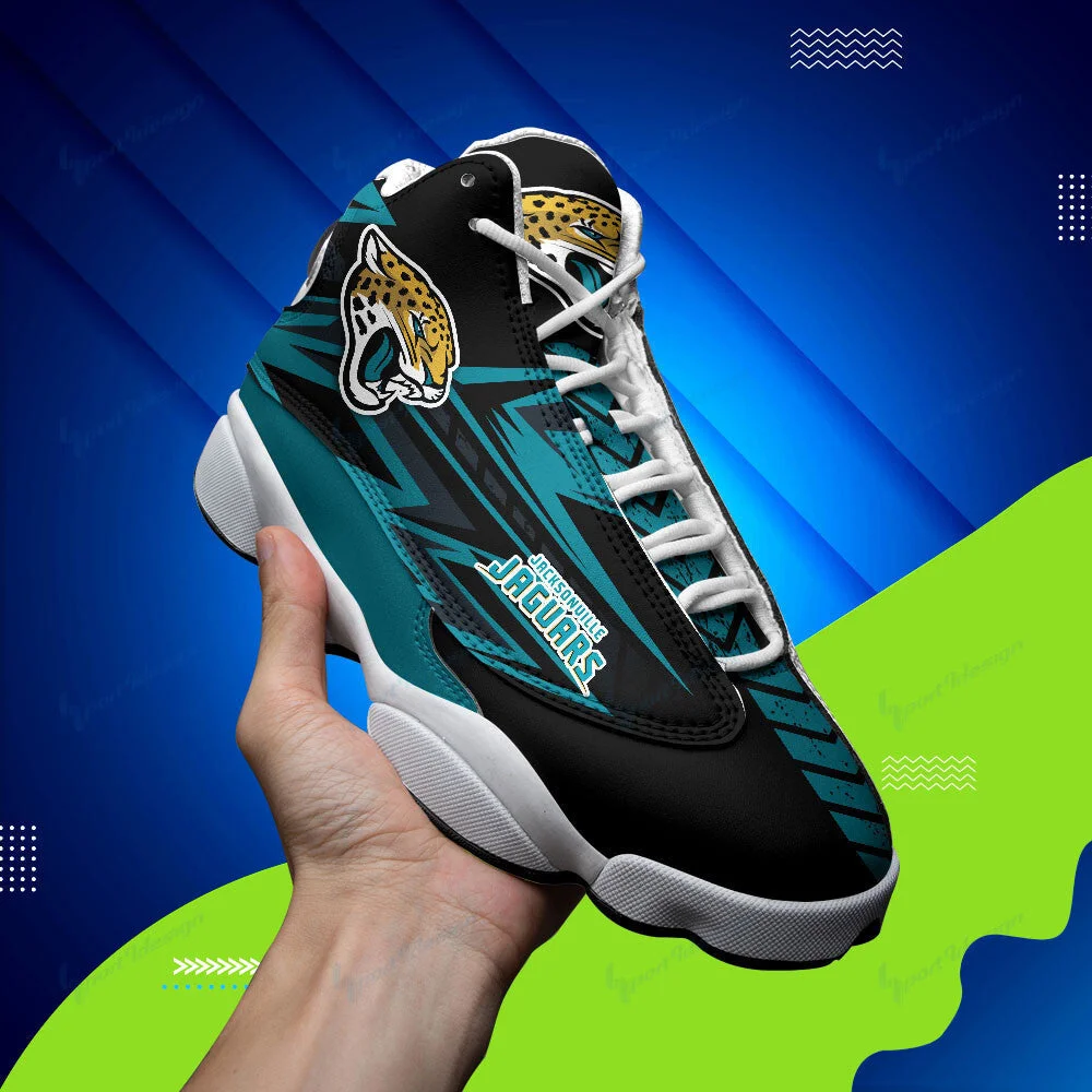 Jacksonville Jaguars NFL AJ13 Sneakers Shoes For Men And Women 8