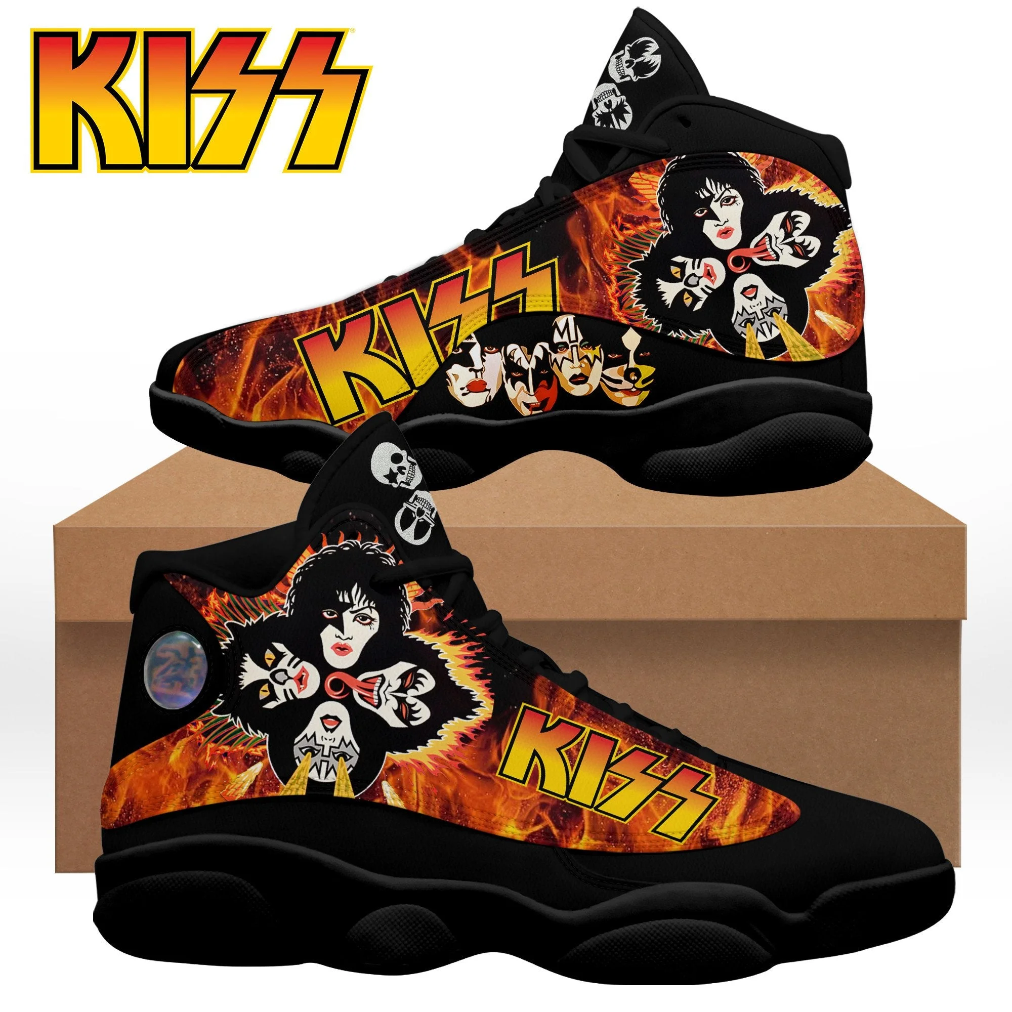Kiss AJ13 Sneakers Shoes For Men And Women