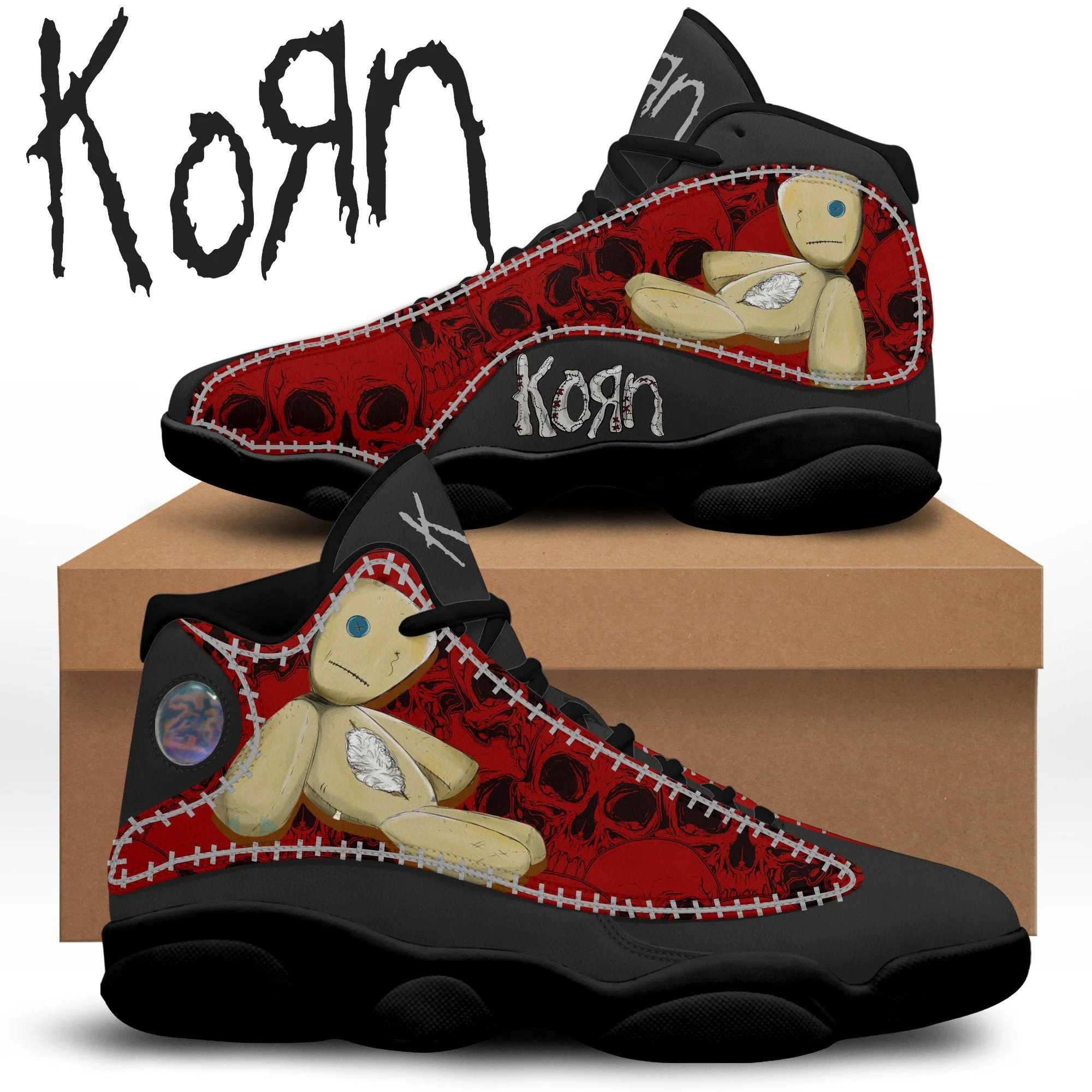Korn AJ13 Sneakers Shoes For Men And Women