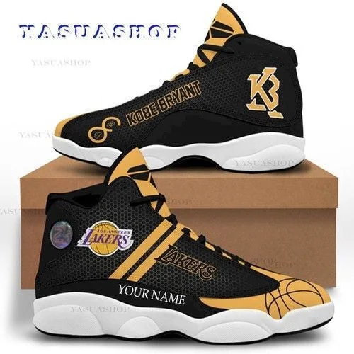 Los Angeles Lakers NFL AJ13 Sneakers Shoes For Men And Women 40