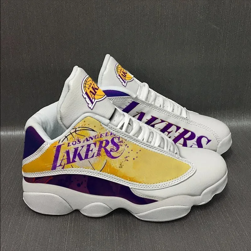 Los Angeles Lakers NFL AJ13 Sneakers Shoes For Men And Women 38